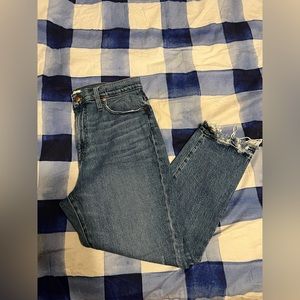 Madewell High Rise Slim Boyfriend Jeans Sz 31